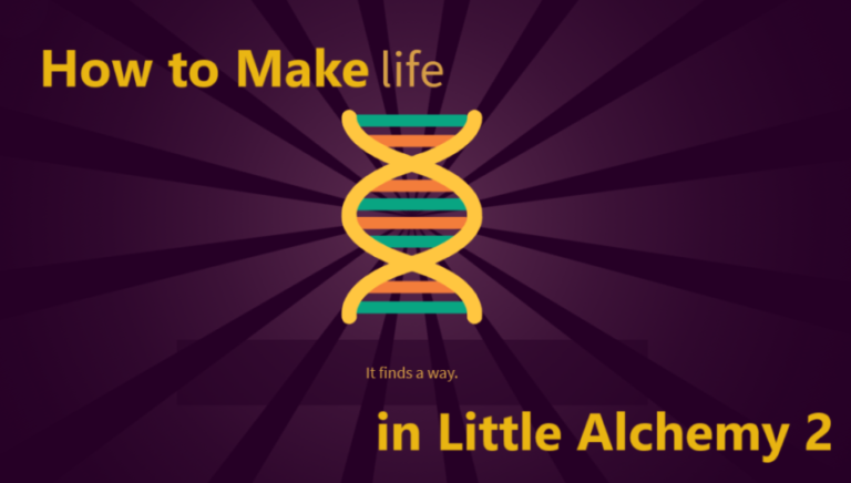Life in Little Alchemy 2: How to Make Life?