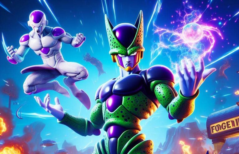 Cell and Frieza Join Fortnite: Winterfest 2023 Leak Reveals Dragon Ball Villains
